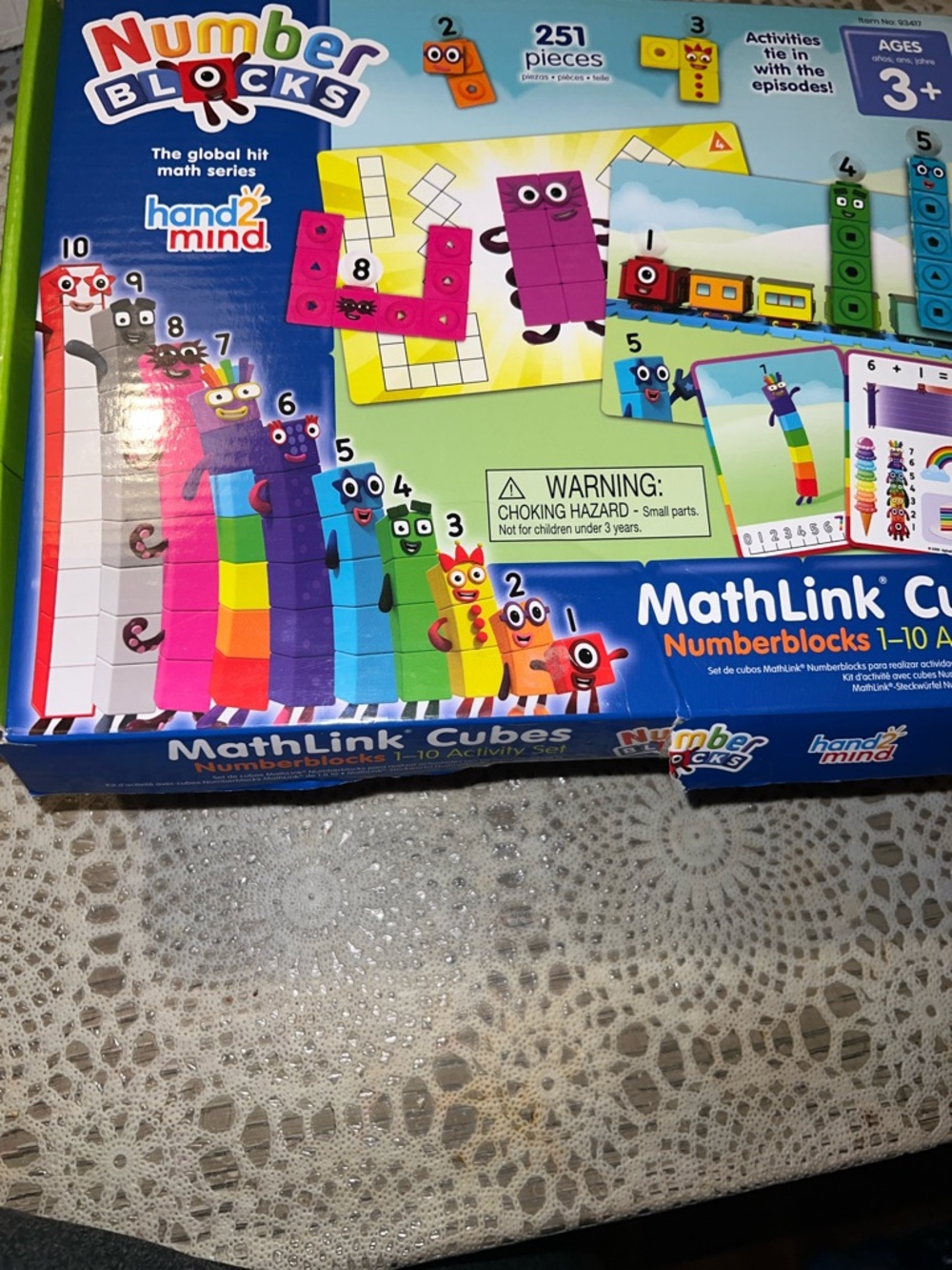 Hand2Mind Numberblocks MathLink Cubes - Multicolor